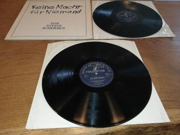Ton Steine Scherben Keine Macht für Niemand 1972 David Volksmund 76.28 827-02-1 Doppel-LP Deutsche Pressung VG+/VG+